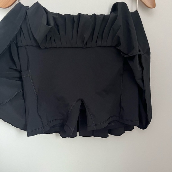 Yogalicious Black Rally Curved Athletic Skort - Picture 3 of 5